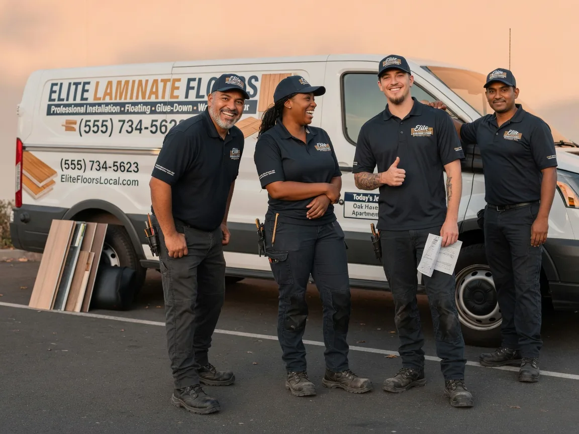 Laminate flooring installation company in Gustine, TX